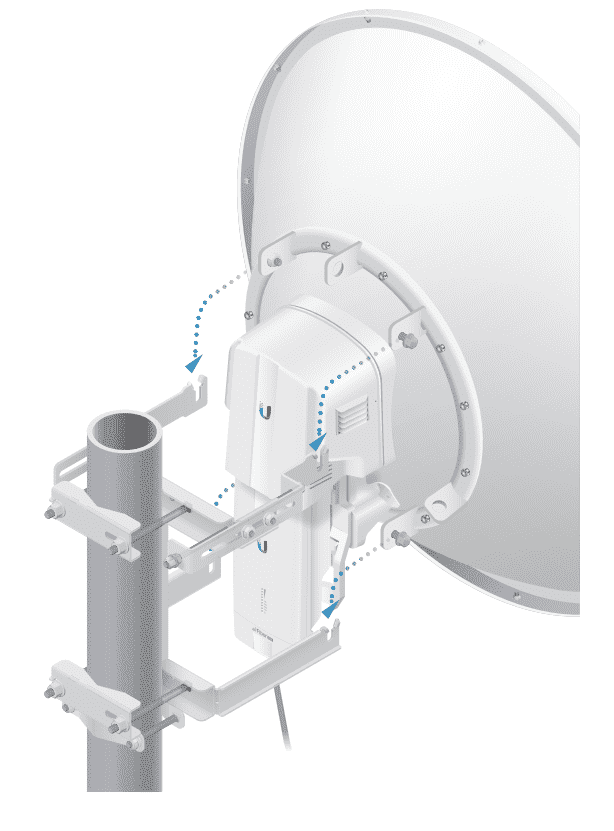 Установка Ubiquiti airFiber AF‑11G35